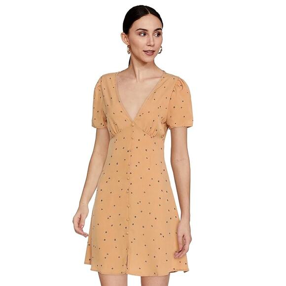 Cotton On Taffy Women’s Dress Medium • Button Detail Skater Style - Picture 2 of 5